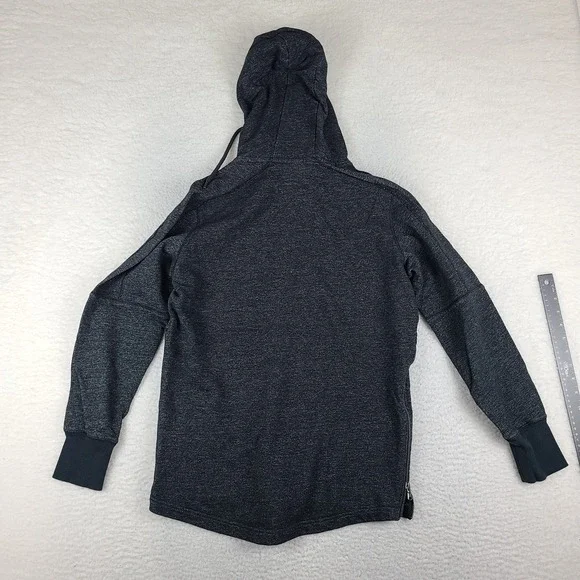 Under Armour Hoodie Mens Large Black Speckle Terry Hoody Style 1320719 - Picture 11 of 13